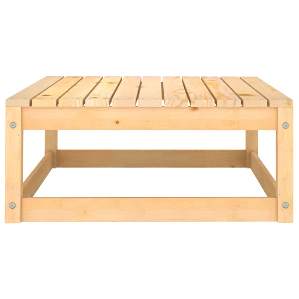 13-tlg. Garten-Lounge-Set mit Kissen Kiefer Massivholz
